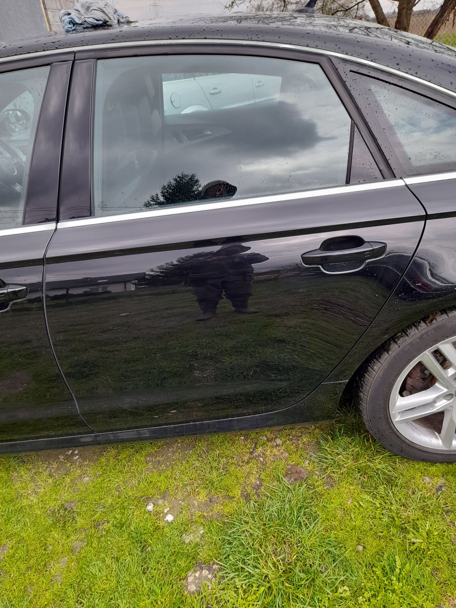 Audi a6c7 sedan drzwi lewe tył LY9B