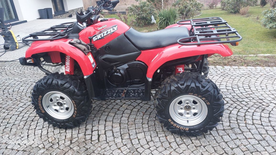 Quad Yamaha Gryzzly 660