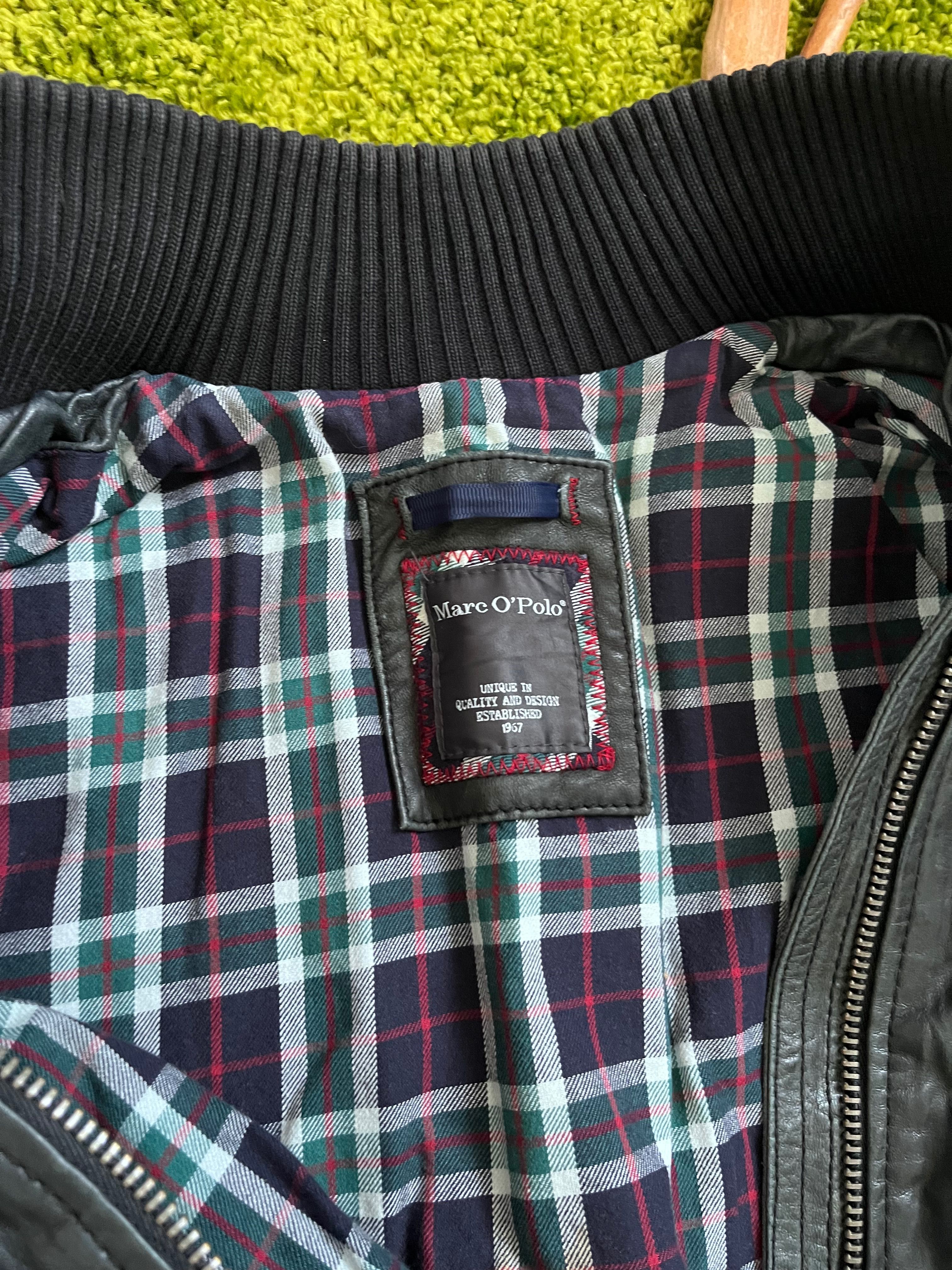 Кожана курточка Marc O’Polo