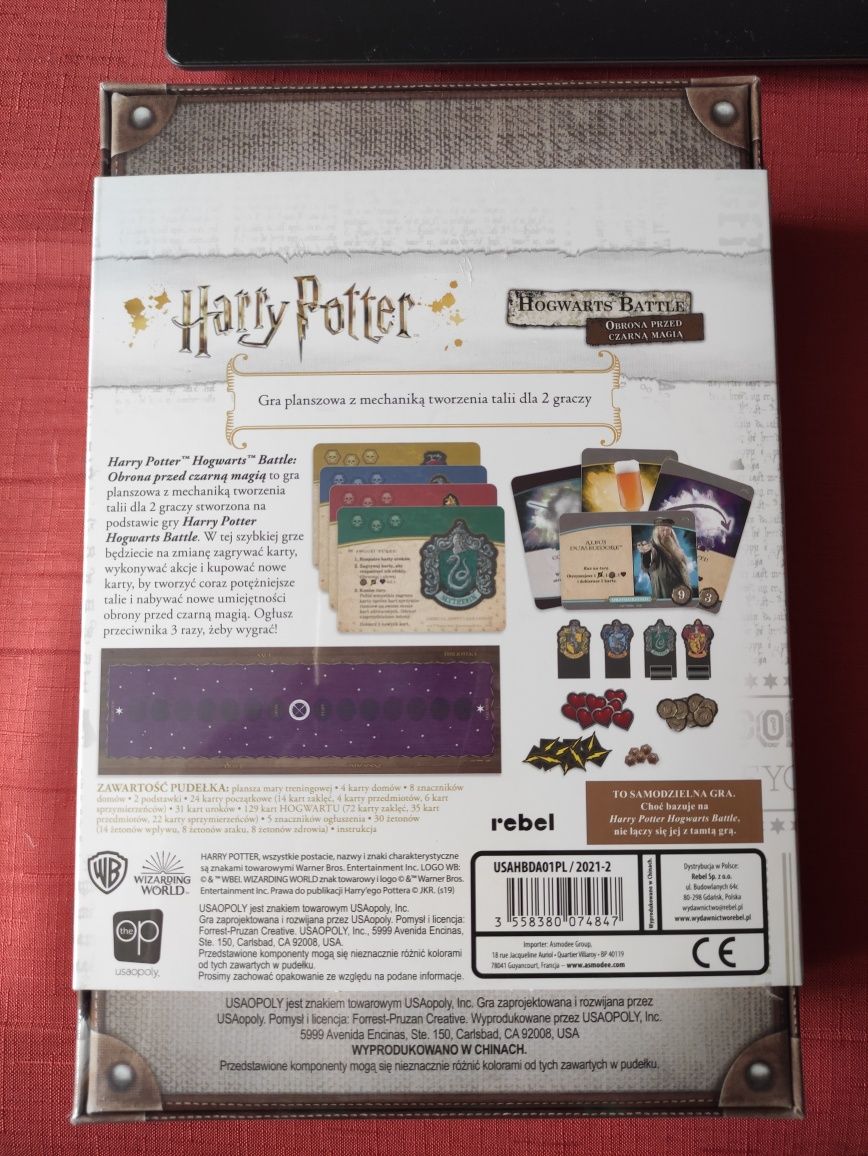 Gra planszowa Harry Potter Hogwarts Battle