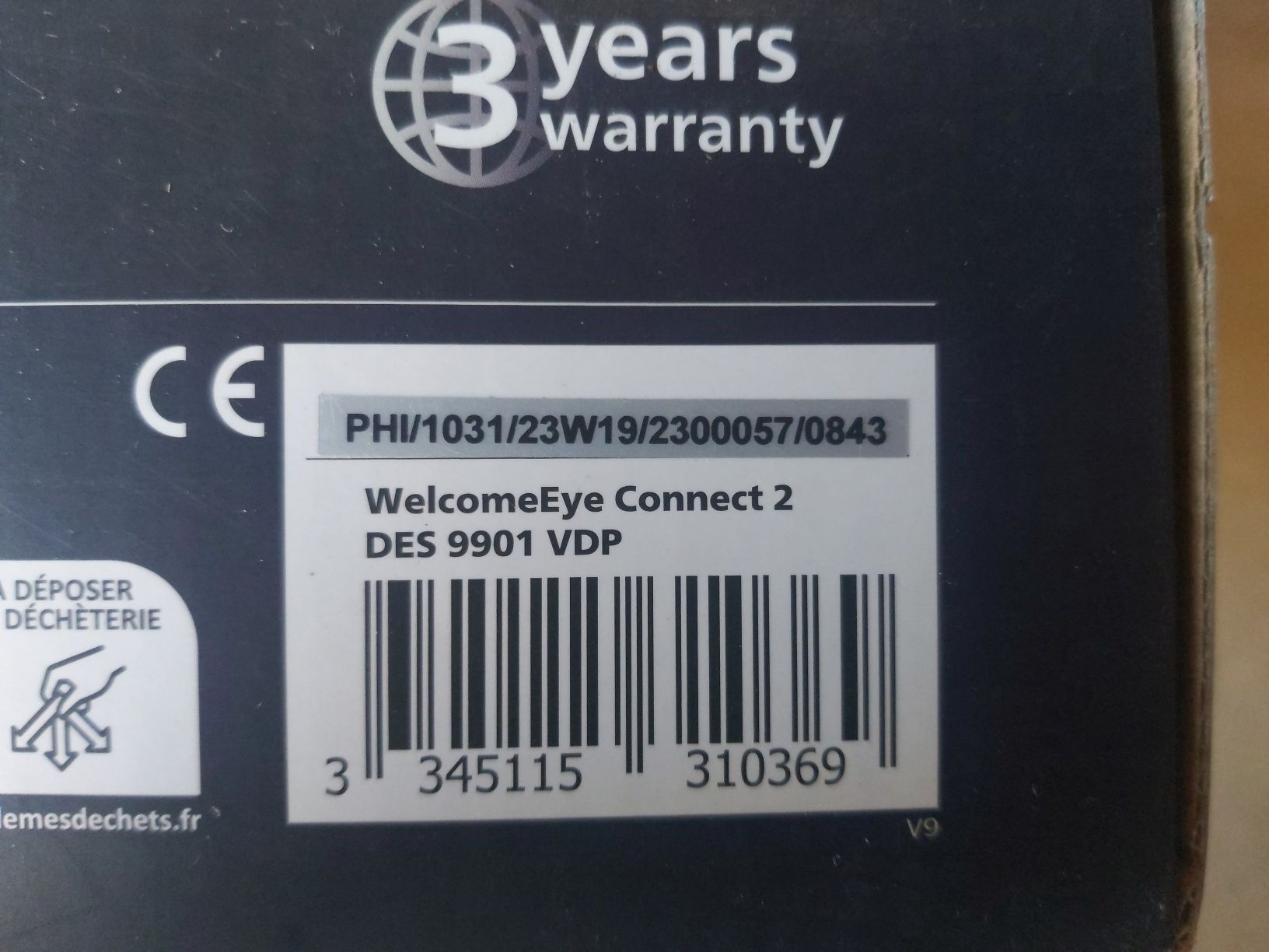 Wideodomofon Philips Welcome Eye Connect 2
