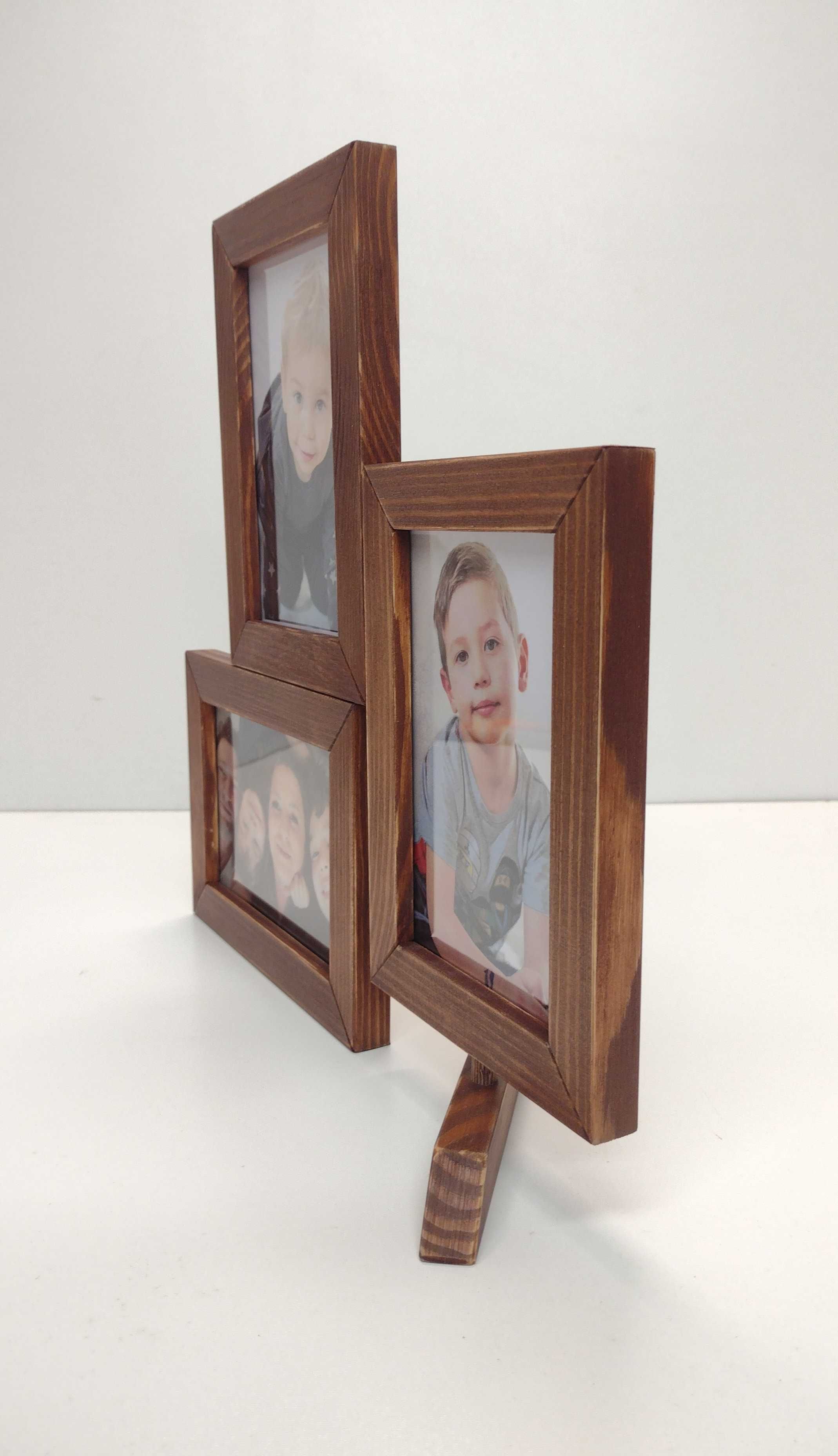 Ramka ramki na Zdjęcia Drewno sosnowe Fotografia Multirama 10x15cm