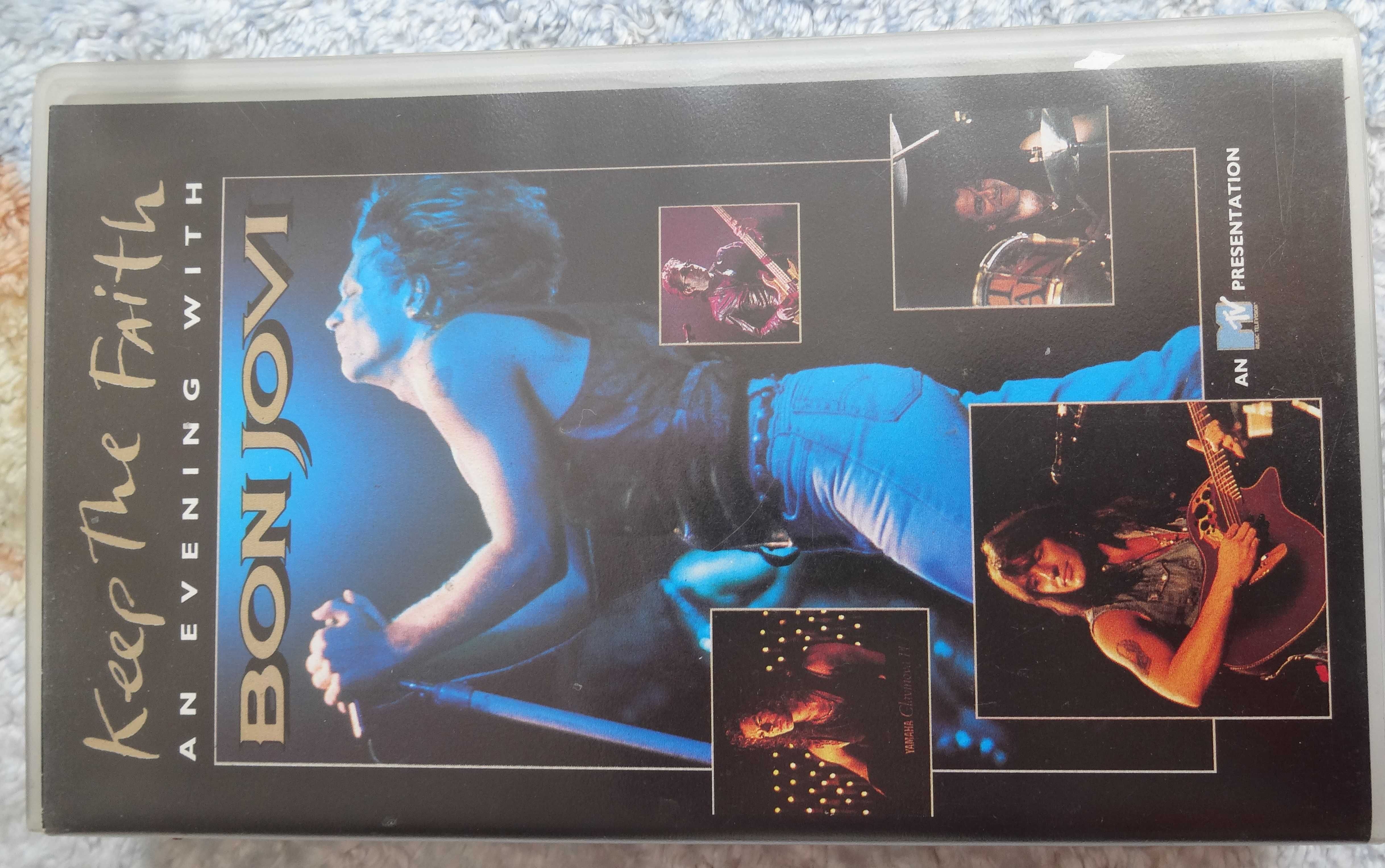 Bon Jovi "Keep the faith" - VHS Hi-Fi stereo z Wlk. Brt.(MTV PolyGram)