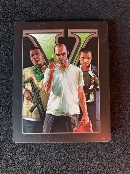 grand thert auto v ps3 steelbook