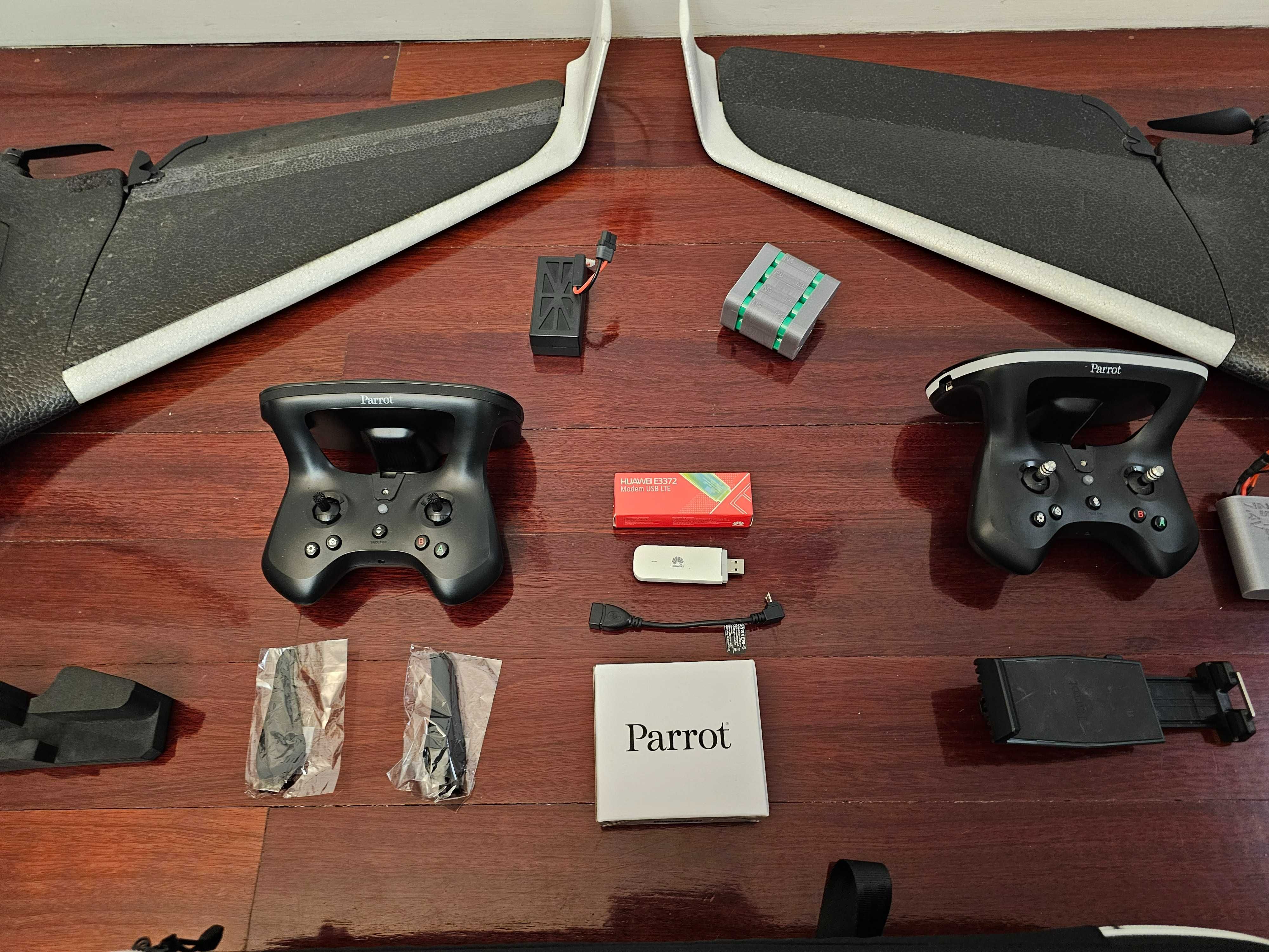 Drone Parrot Disco Mega Pack FPV Bateria Fixed Wing Asa