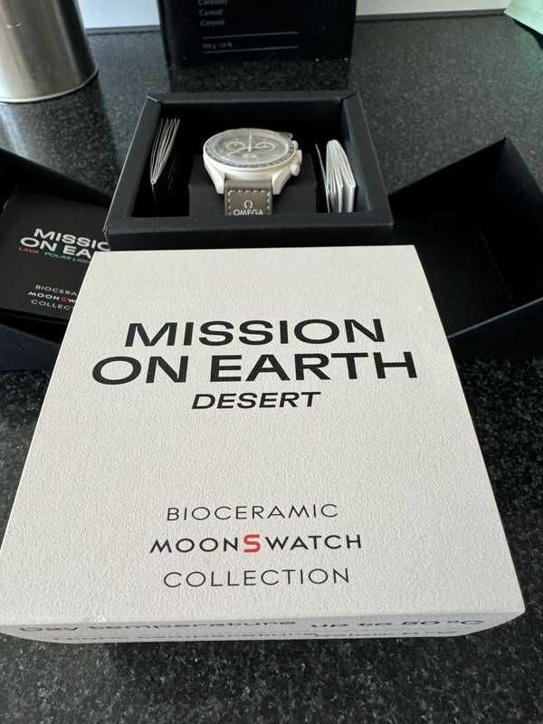 Omega x Swatch Misja na Ziemi Pustynia: Antywibracyjny Bioceramic