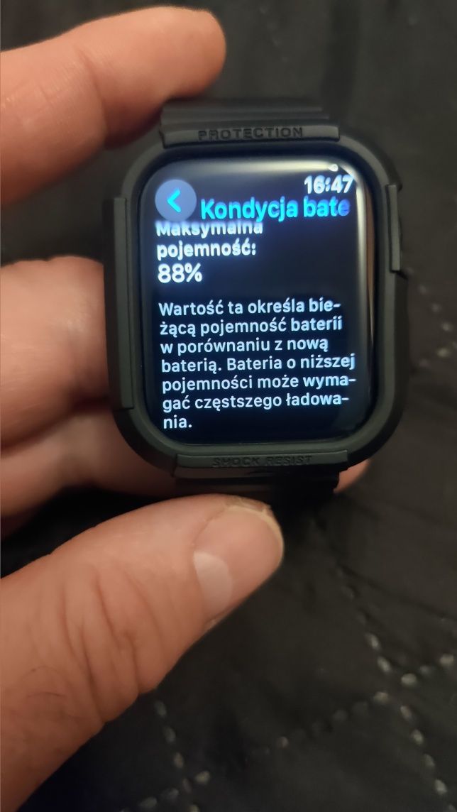 Smartwatch Apple Watch 8,45mm Gps,czarny.