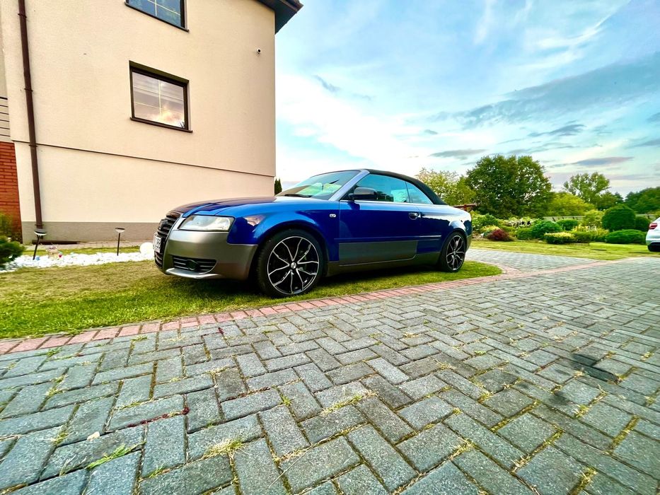 Audi A4 Cabrio 2002r Gaz