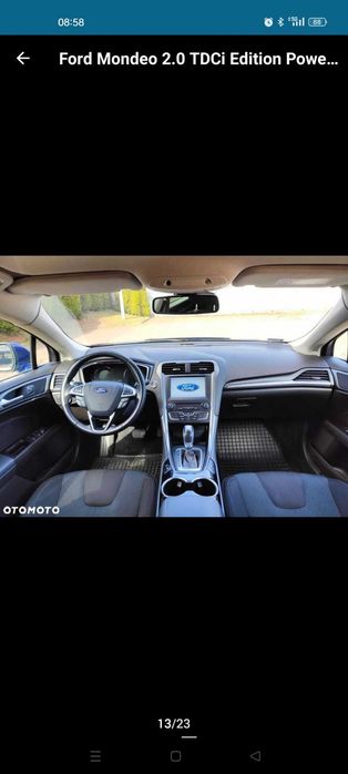 Ford Mondeo MK5 2016 2.0 TDCi 180 KM – Elegancja, Wydajność i Komfort