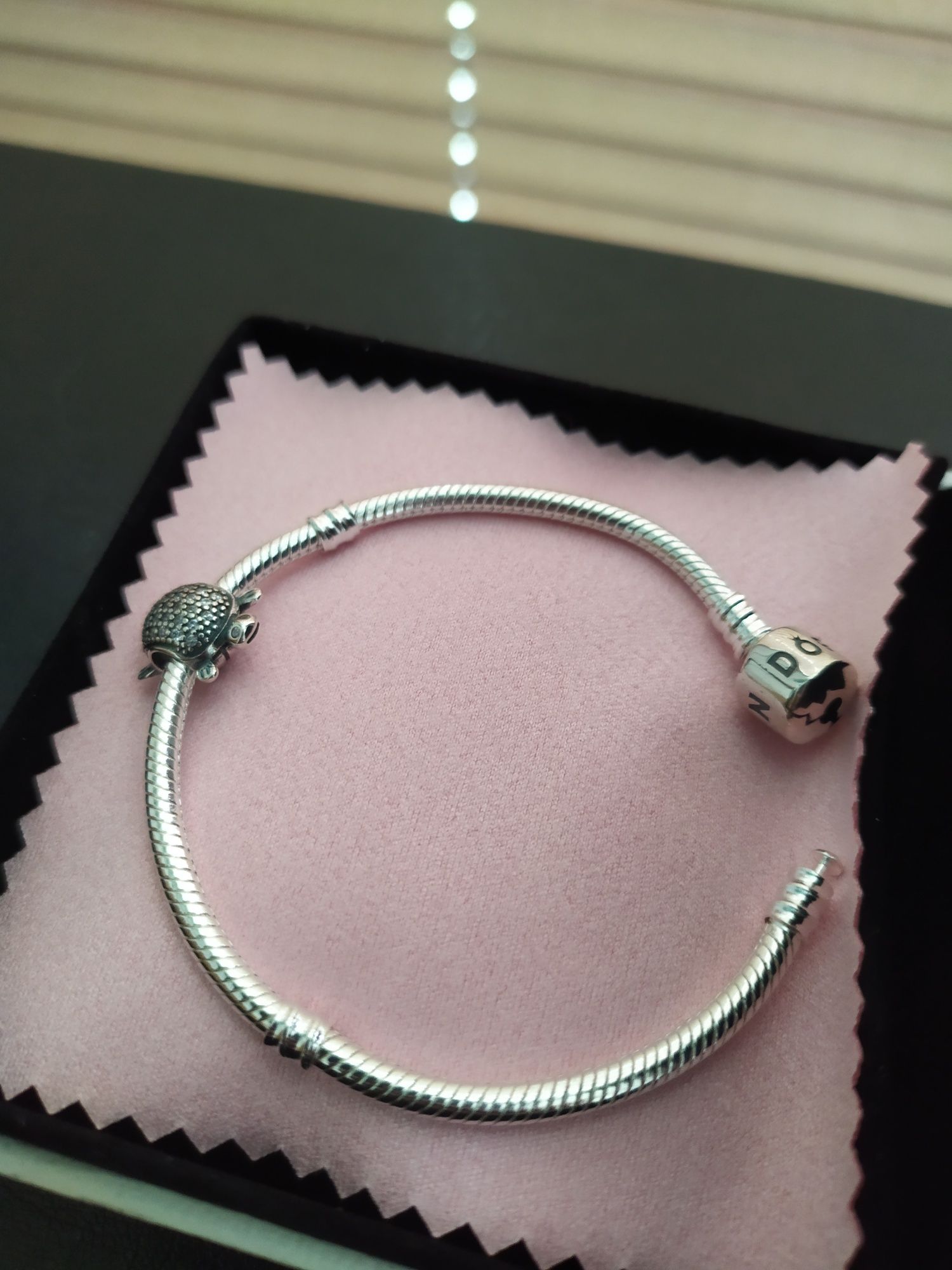 Charms zawieszka Pandora NOWA żółw S925 srebrny