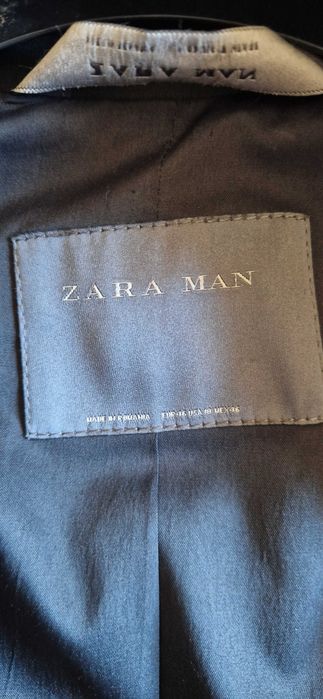 Blazer Zara Preto brilhante