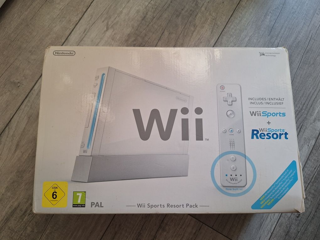 Nintendo Wii Game Cube Biała Karton