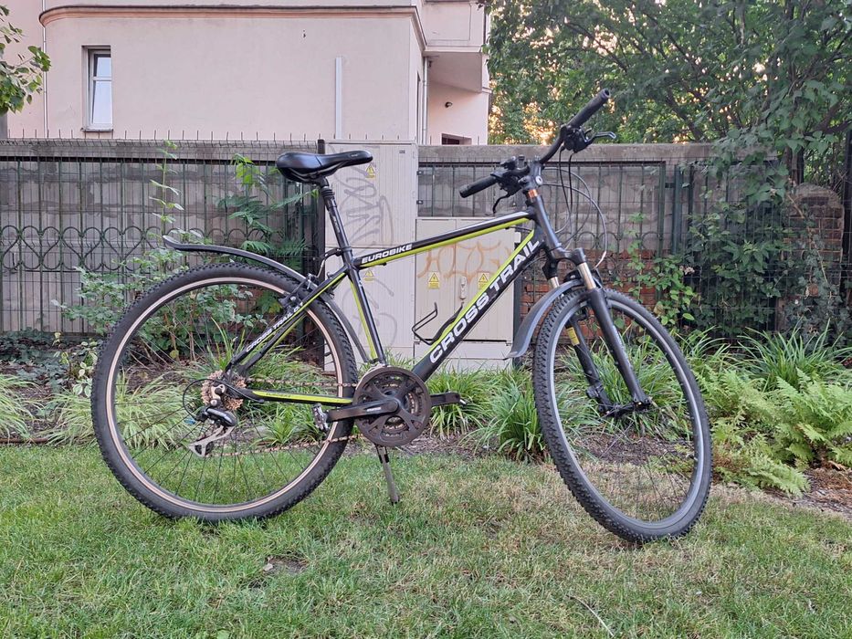 Rower Cross Eurobike Crosstrail – PO SERWISIE NAPĘDU – ZAPIĘCIE GRATIS