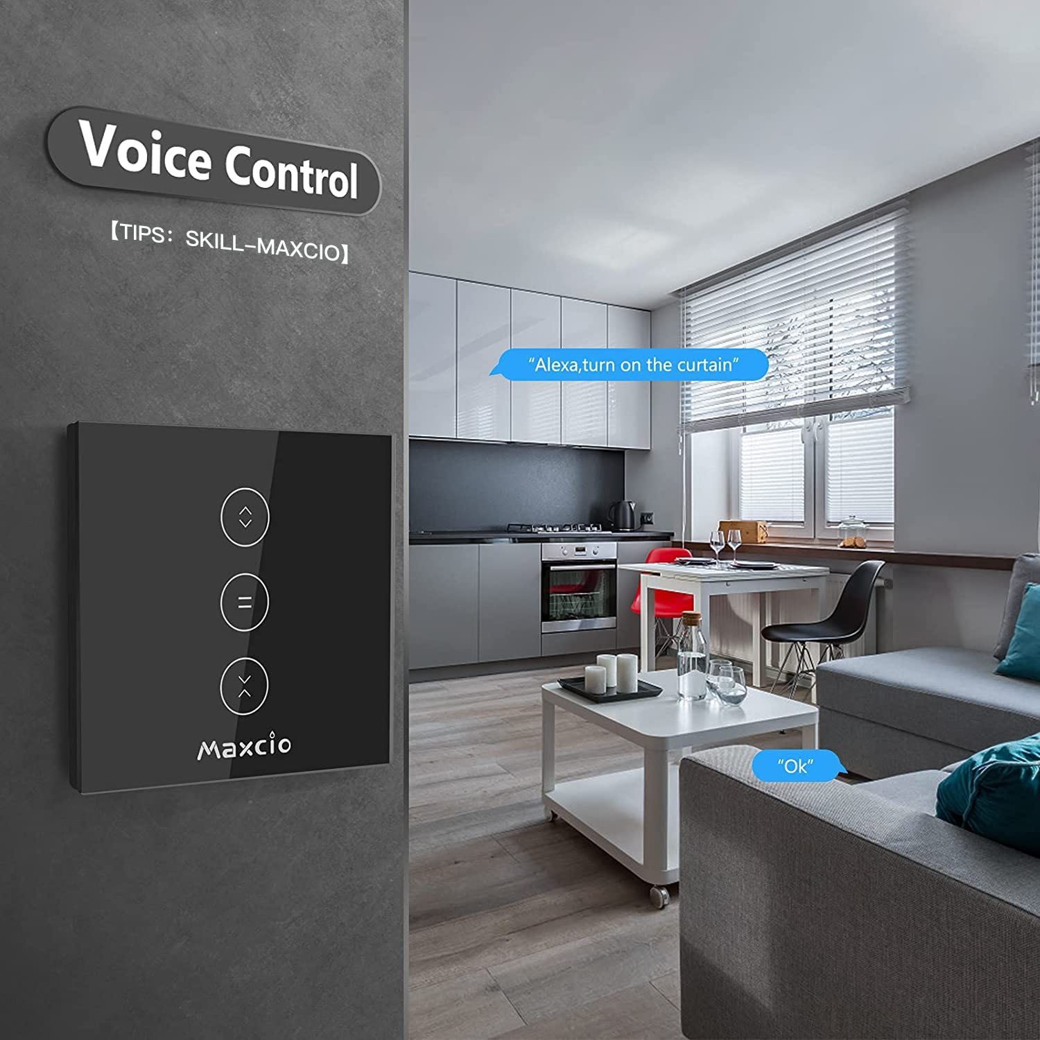 Przełącznik rolet Maxcio WF-CS01 WiFi
