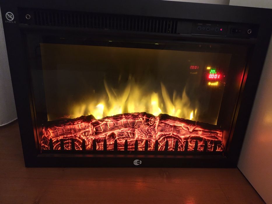 Aquecedor tipo lareira