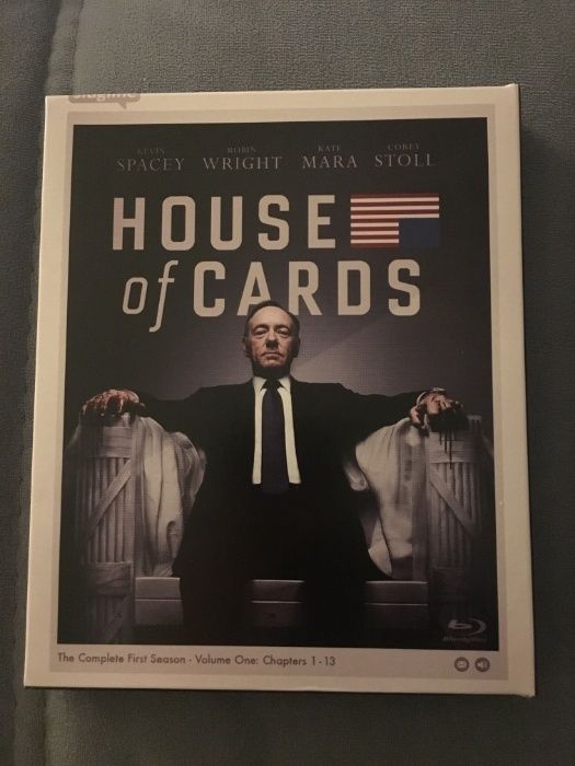 House of Cards 1ª Temp. (BluRay) || Edição Especial + 2ª Temp (DVD)