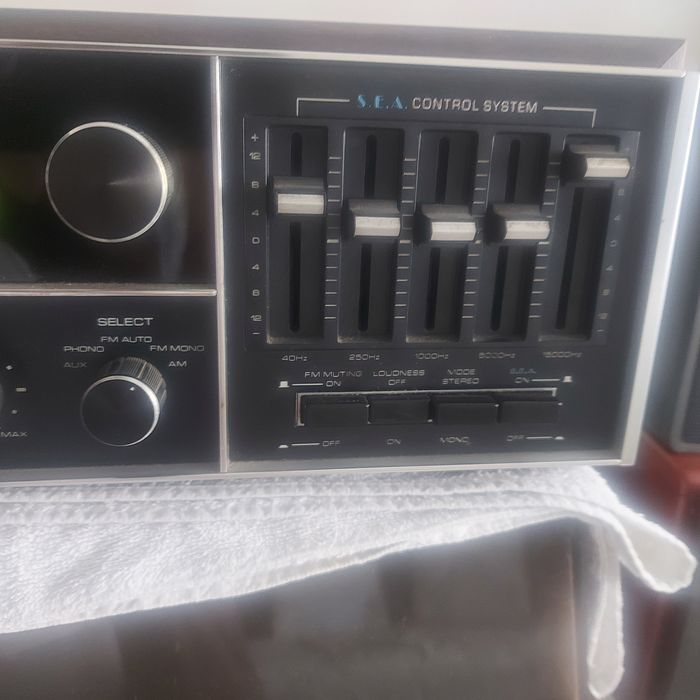 Jvc vintage com colunas