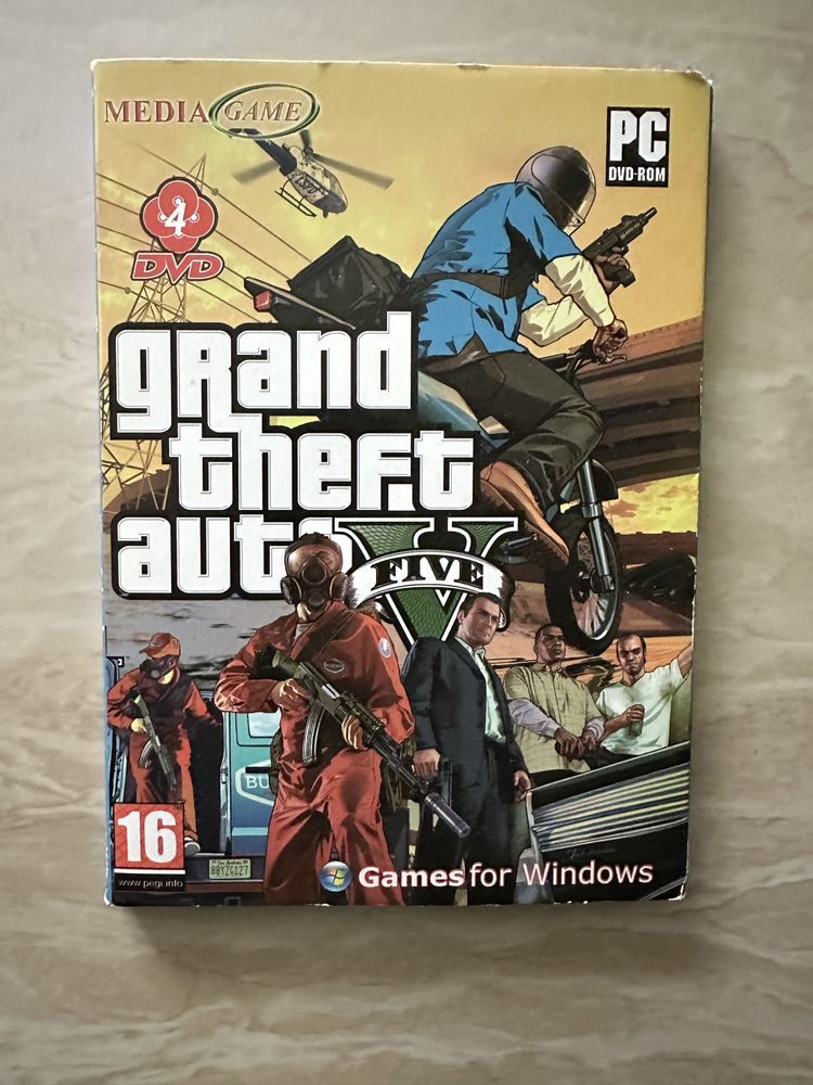 Диск для РС , GTA 5