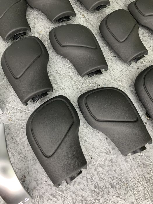 Накладки ручка акпп Фольцваген ДСГ Айсін Шкіра нікель