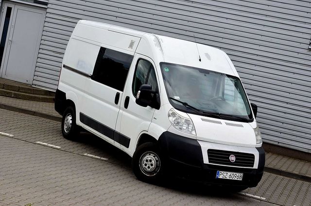 Fiat Ducato 2010r.  Brygadówka* 6 osobowy* 100%sprawny* Rej-Pl