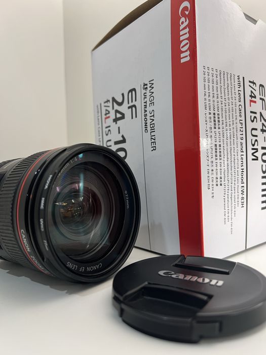 Lente Canon EF 24-105mm f/4L IS USM – Série L