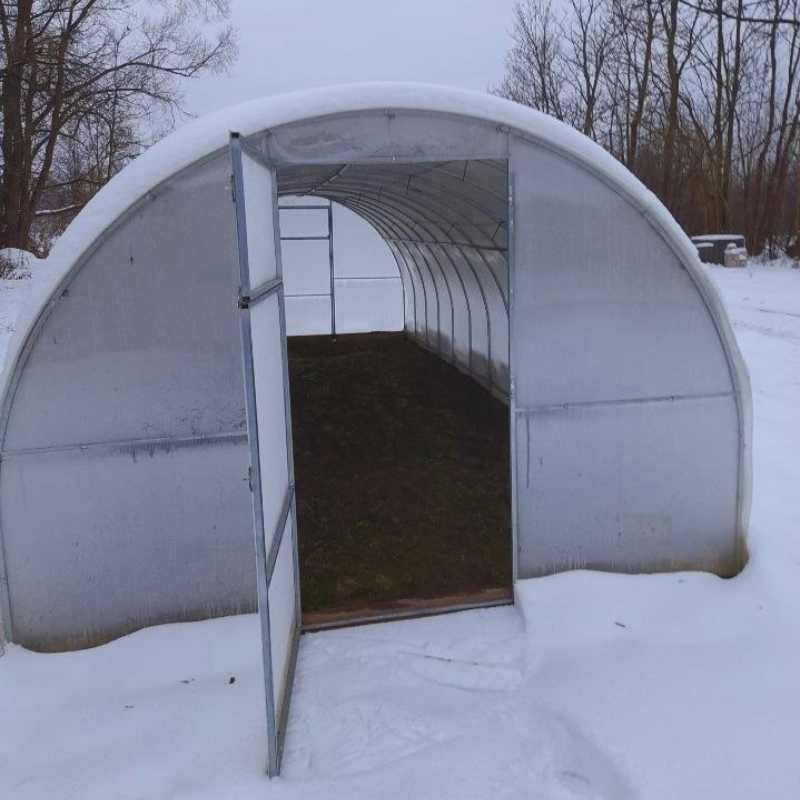 Szklarnia Tunel ogrodowy 3x4 3x6 3x8 profil 20x20mm poliwęglan 4 / 6mm