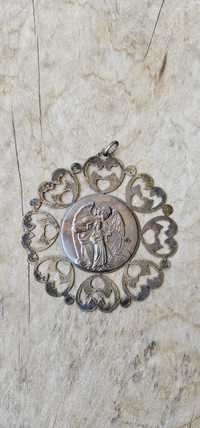 Medalha religiosa vintage