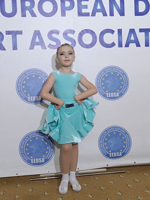 Сукня Бейсик з двома спідницями, стандарт і латина, 122