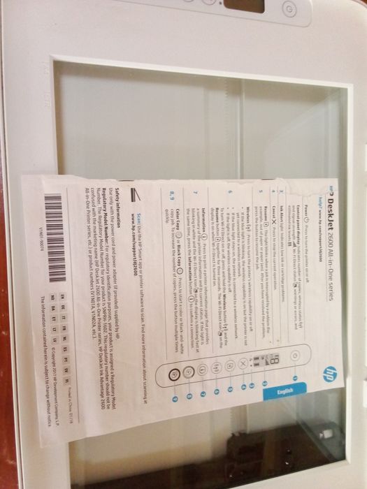 Impressora Multifunções HP Deskjet 2620