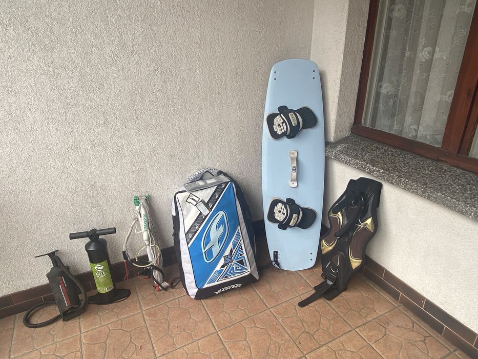 Latawiec  f-one cshape 11m2 KOMPLET !!! + deska, bar, trapez, pompka