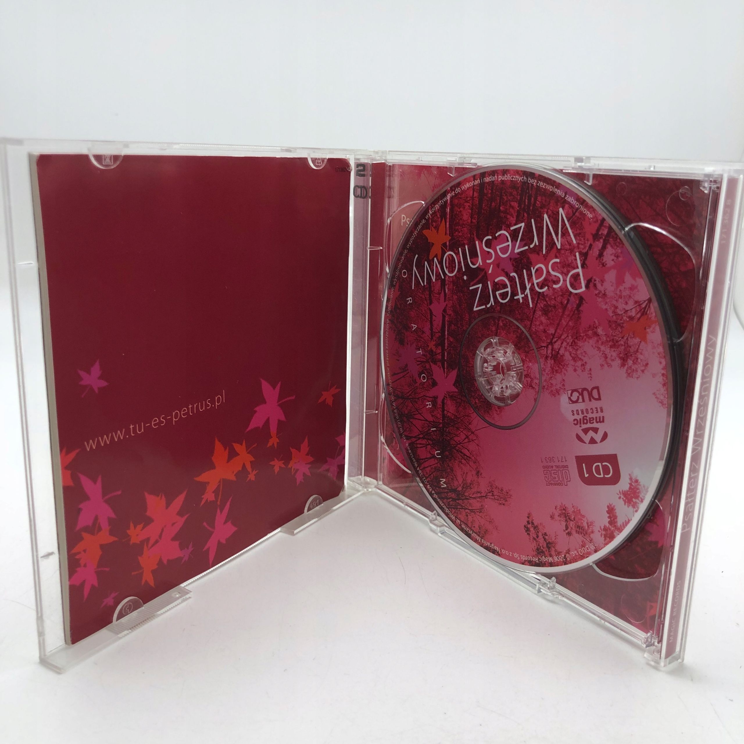 cd - piotr rubik, zbigniew książek - psałterz wrześniowy 2006