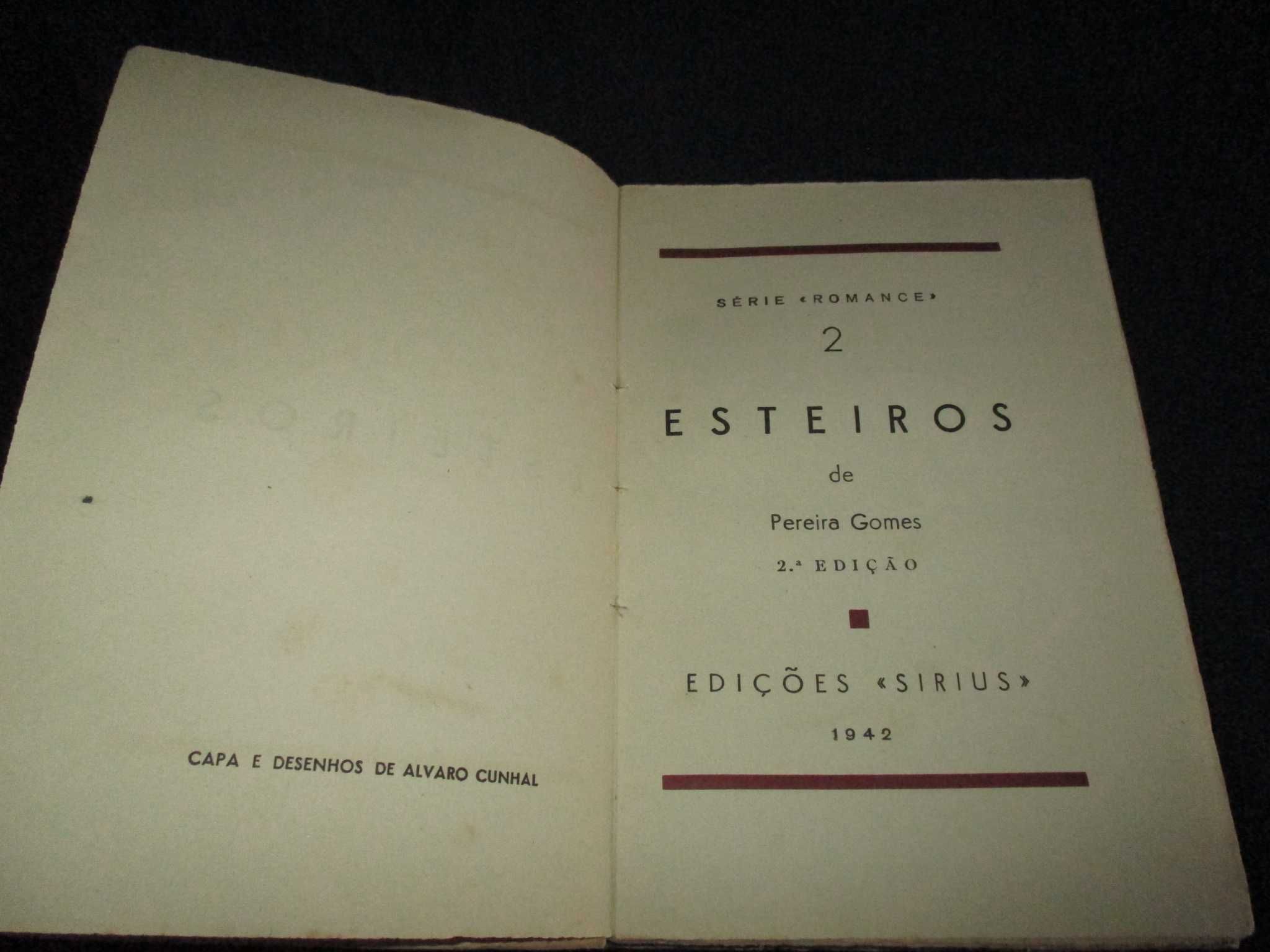 Livro Esteiros Pereira Gomes Sirius 2ª edição