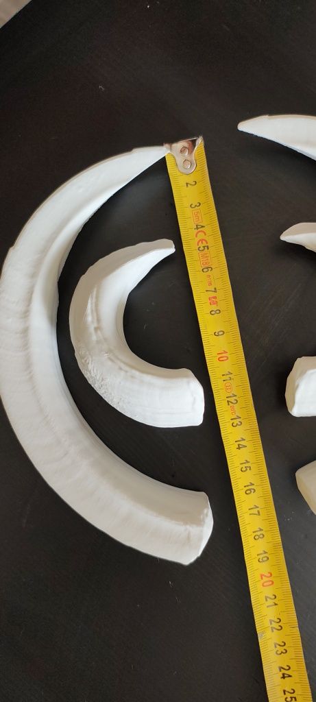 Szable oręż dzika komplet druk 3d