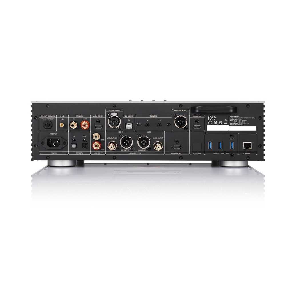 ROSE RS151 - Network Streamer & DAC MQA