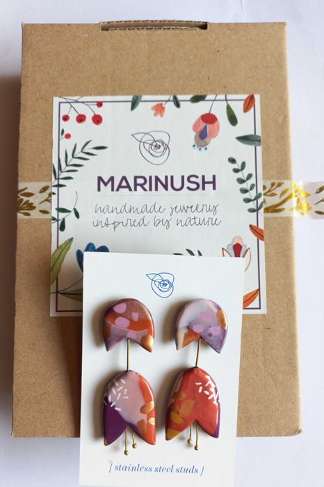 Brincos feitos à mão NOVOS