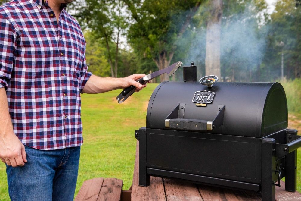 Коптильня, смоукер, гриль угольный Oklahoma Joe’s, Char Broil