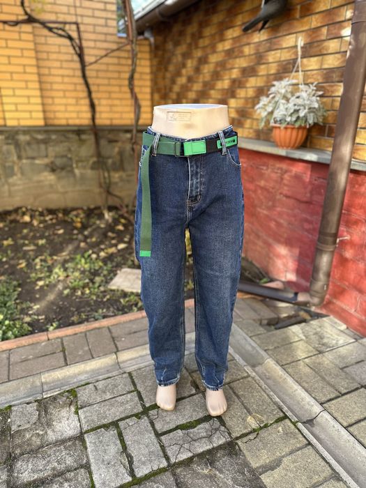 Темно-сині баггі на флісі 33 р