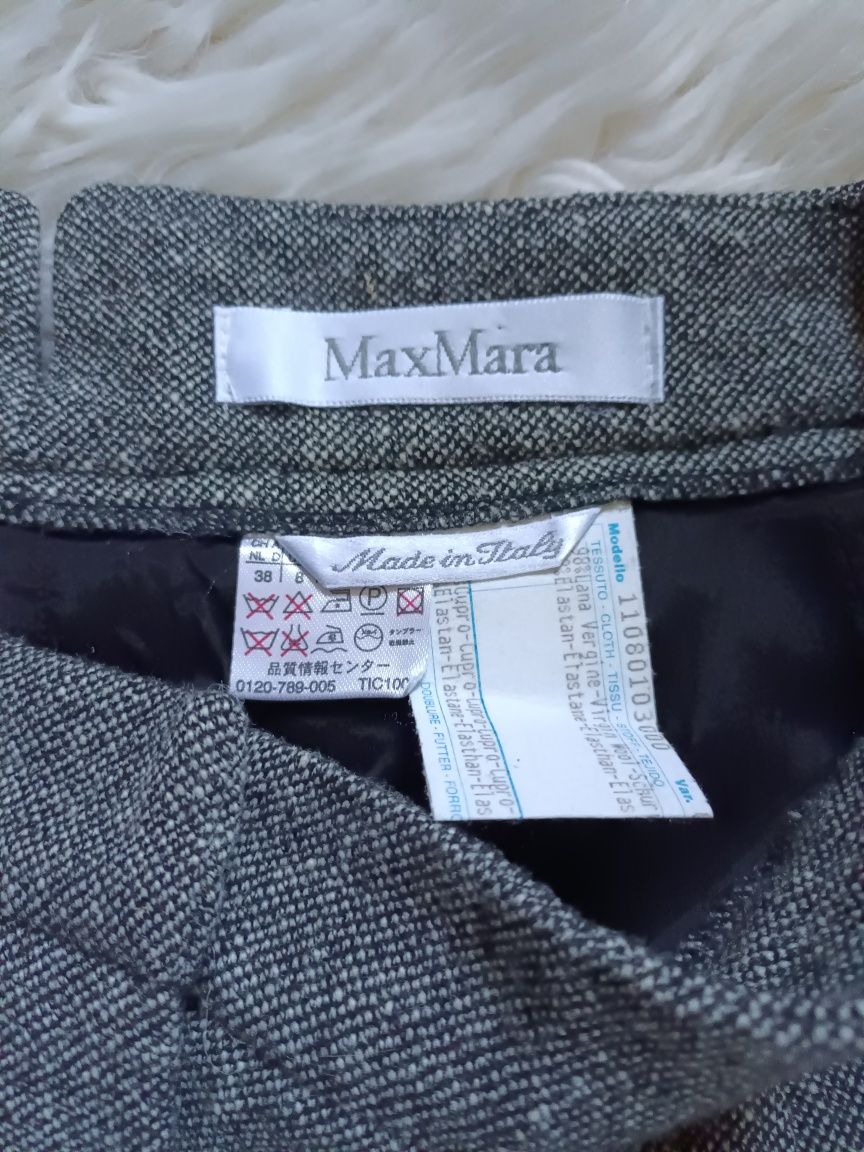 Spódnica Max Mara wełna