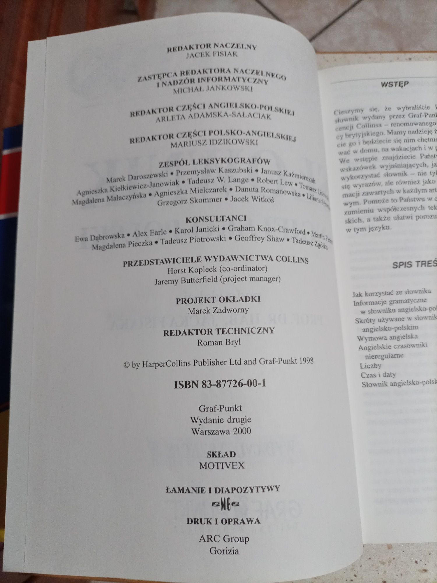 Collins Słownik angielsko-polski. Praca zbiorowa.