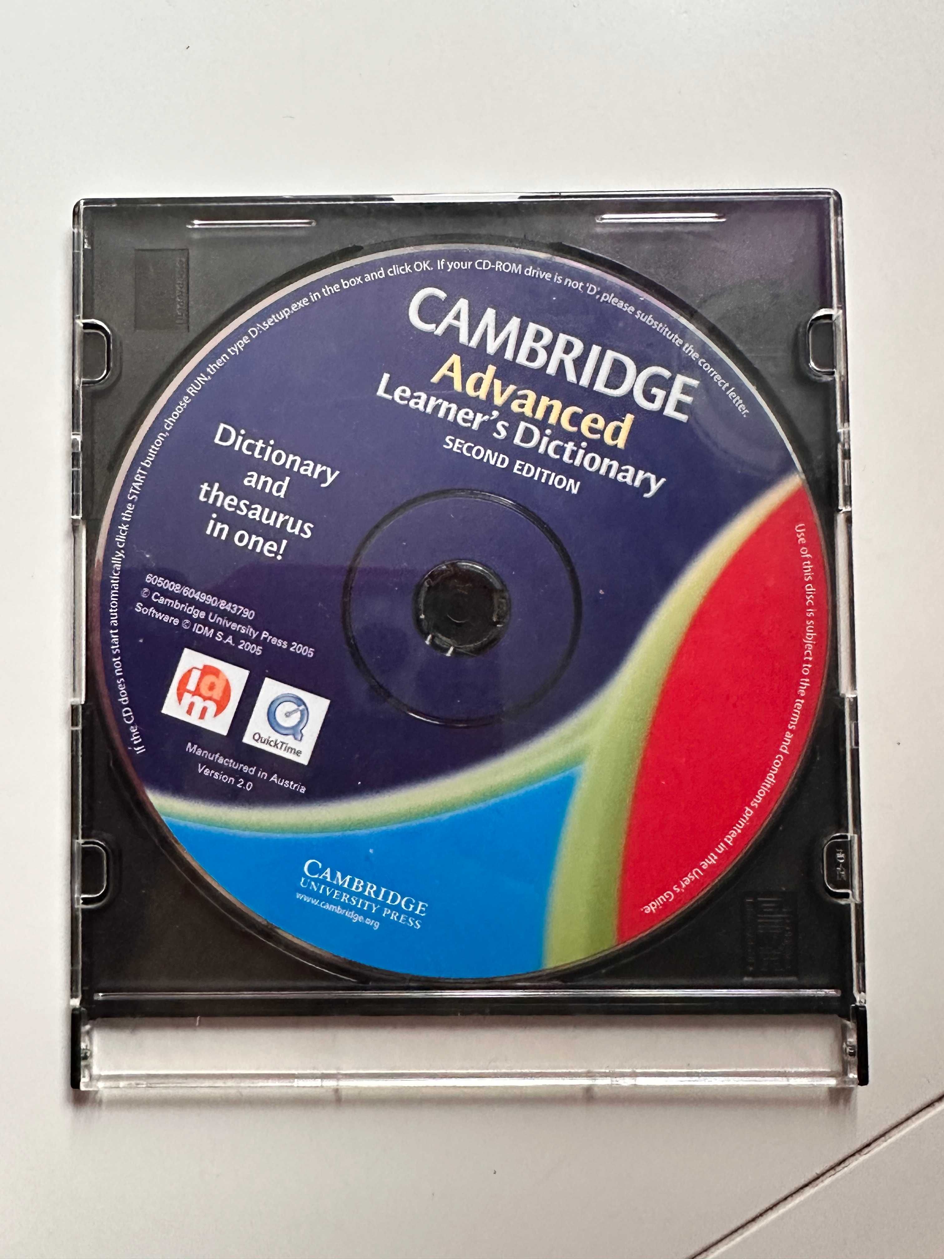 Cambridge Advanced Learner's Dictionary + płyta CD - słownik angielski