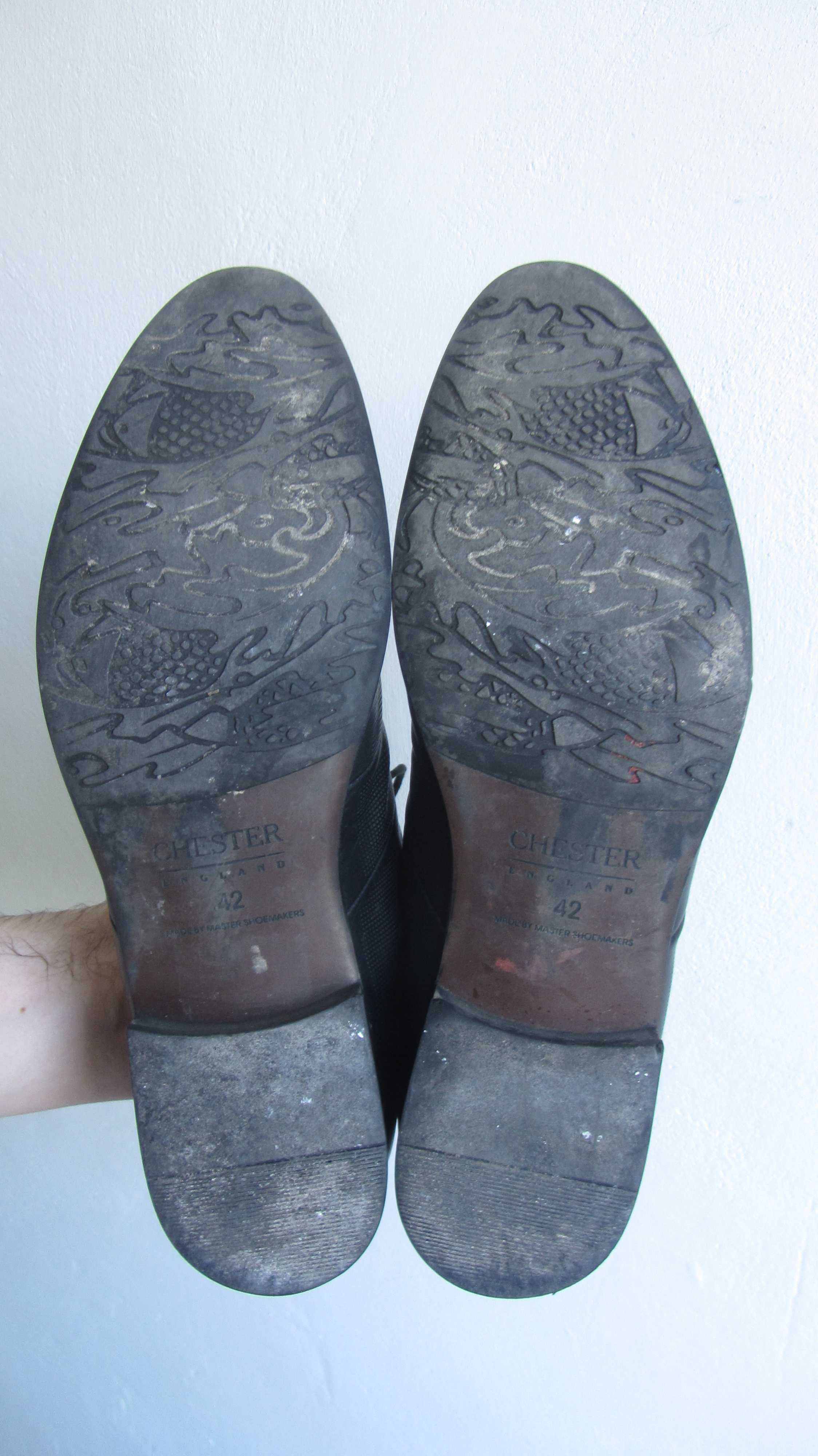 Кожаные туфли Chester England  мужские размер 42