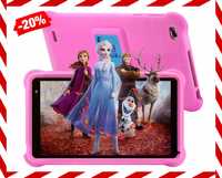 Wspaniały Tablet Dla Dzieci Android 11 Różowy 7" 32GB (PROMOCJA)
