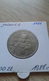 100 zł. Jadwiga-1988 r.-UNC