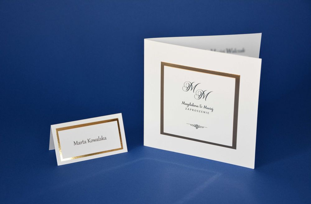 Zaproszenia ślubne, na chrzest, na komunię oraz wiele innych