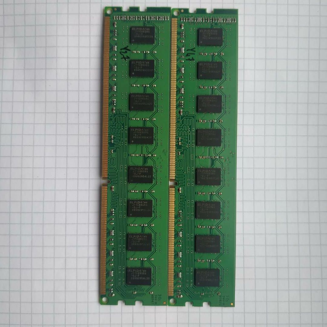 Оперативная память DDR 3 , 2*2gb