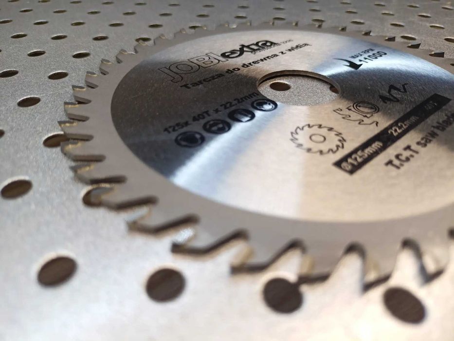Tarcza do drewna z Widią TCT 125mm 40T tarcza do drewna 125mm widia