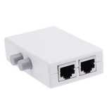 Switch manual 2 portas RJ45