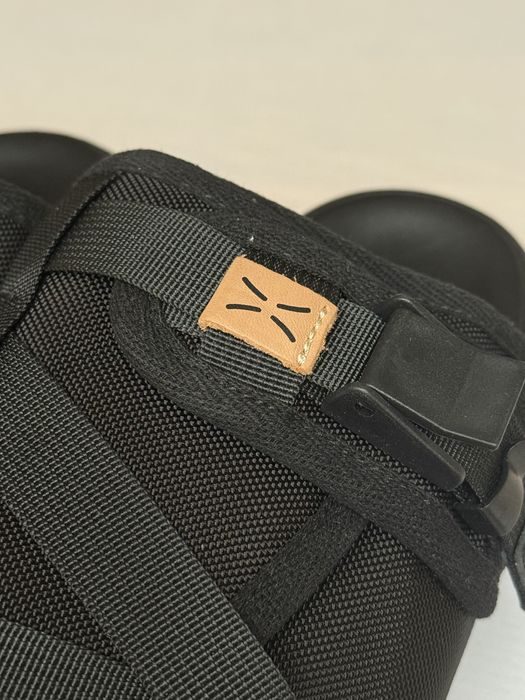Visvim Christo Sandals in Black
