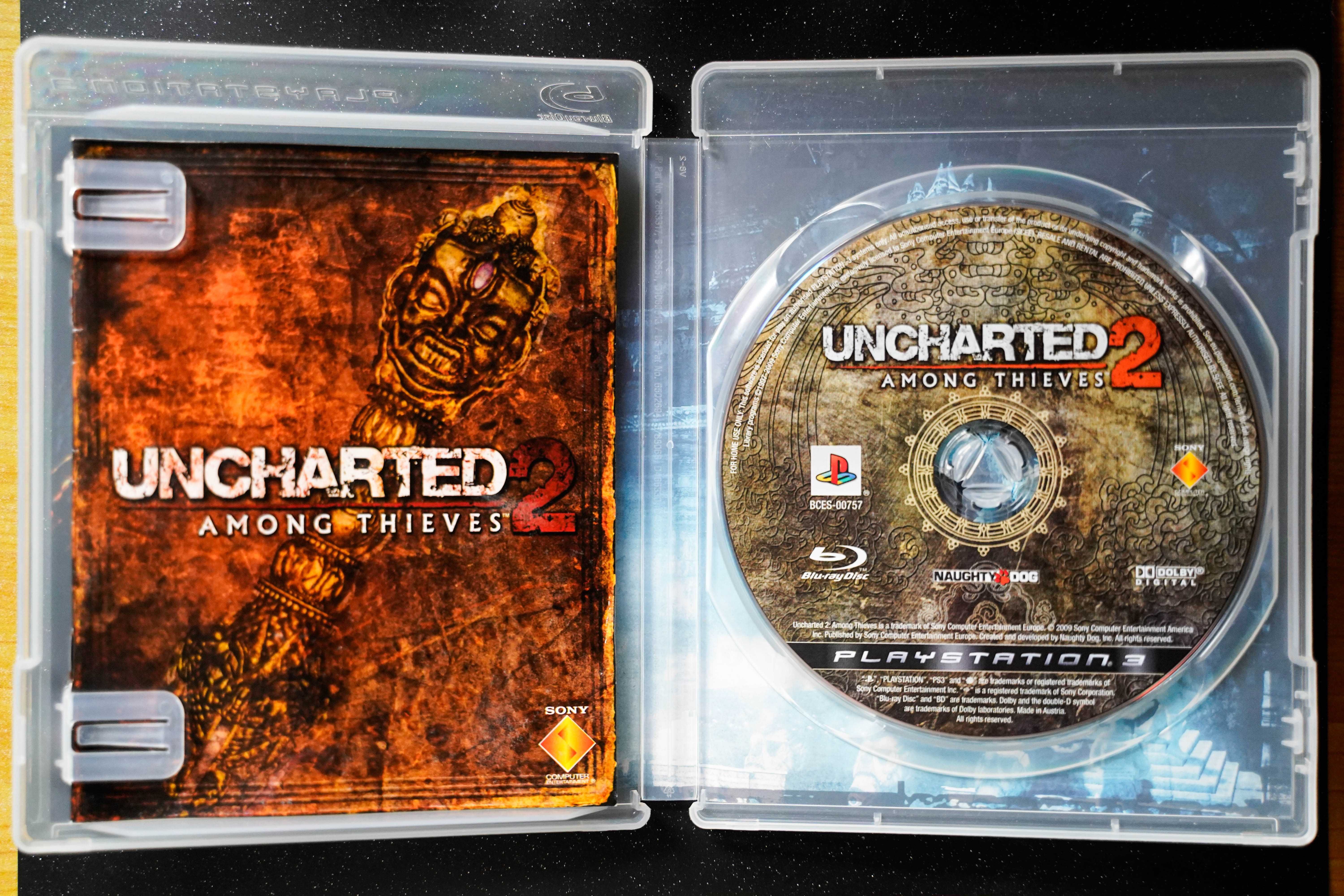 Jogo "Uncharted 2 - Among Thieves" [PS3]