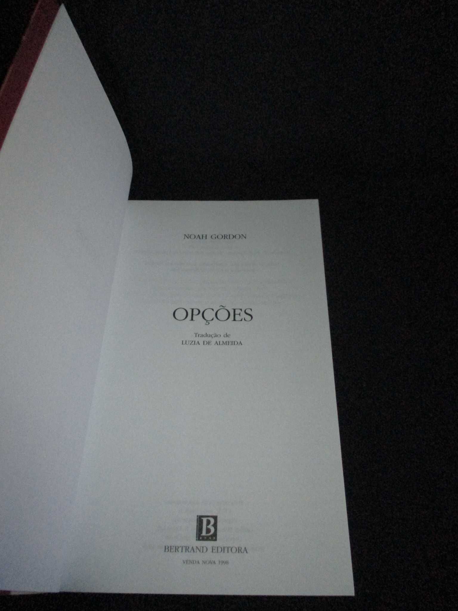 Livro Opções Noah Gordon